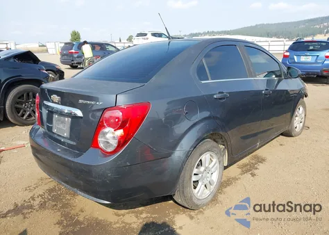 2013 Chevrolet Sonic Lt Auto из США, поврежденный, VIN 1G1JC5SH7D4170259